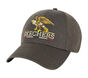 Eagle Canvas Hat, BROWN, large image number 0