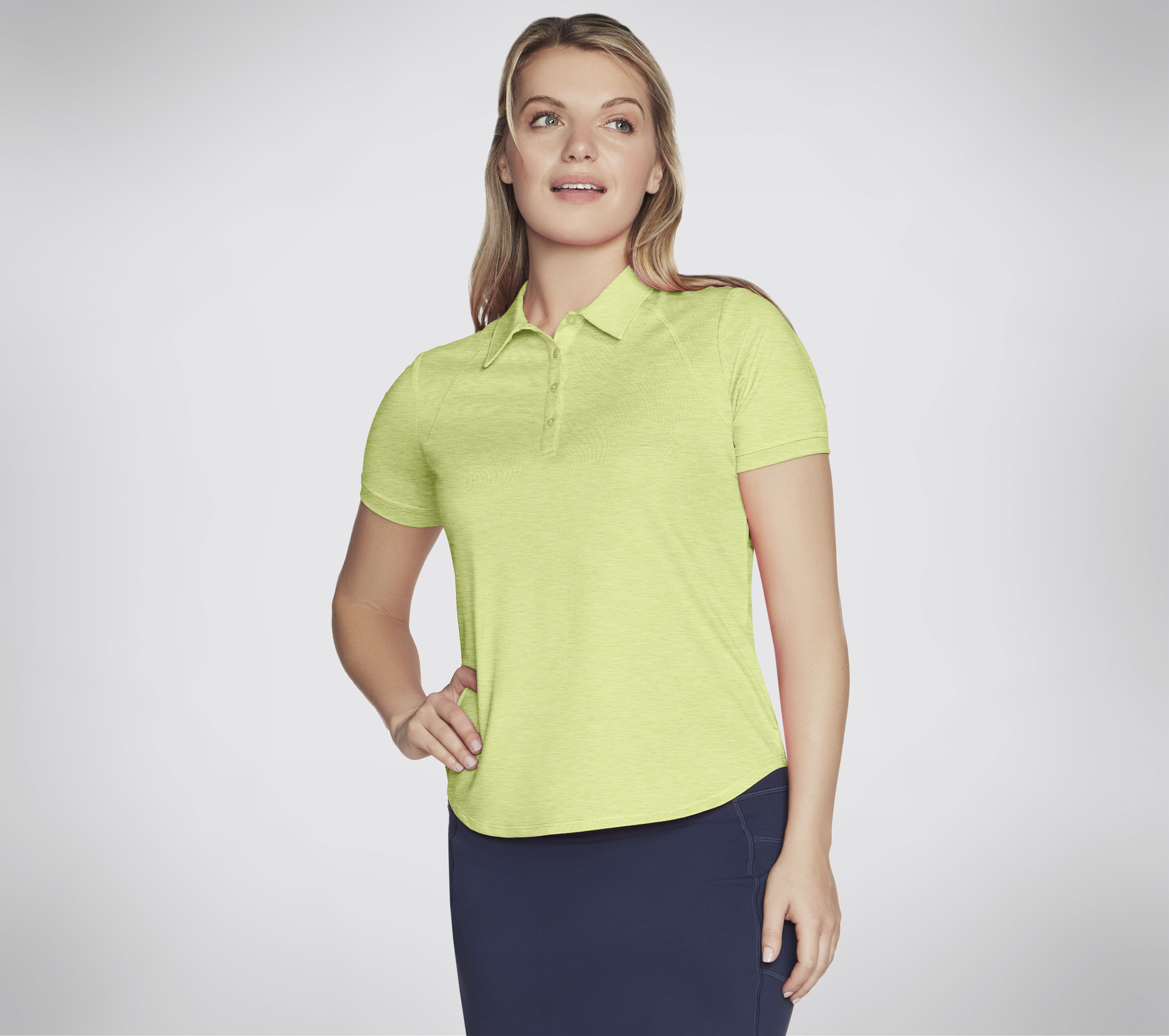 Skechers polo shirt best sale yellow