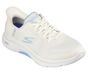 Skechers Slip-ins: GO WALK Arch Fit 2.0, NATURAL / LIGHT BLUE, large image number 4