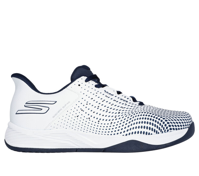 Skechers Slip-ins Relaxed Fit: Viper Court Reload, WHITE / NAVY, largeimage number 0