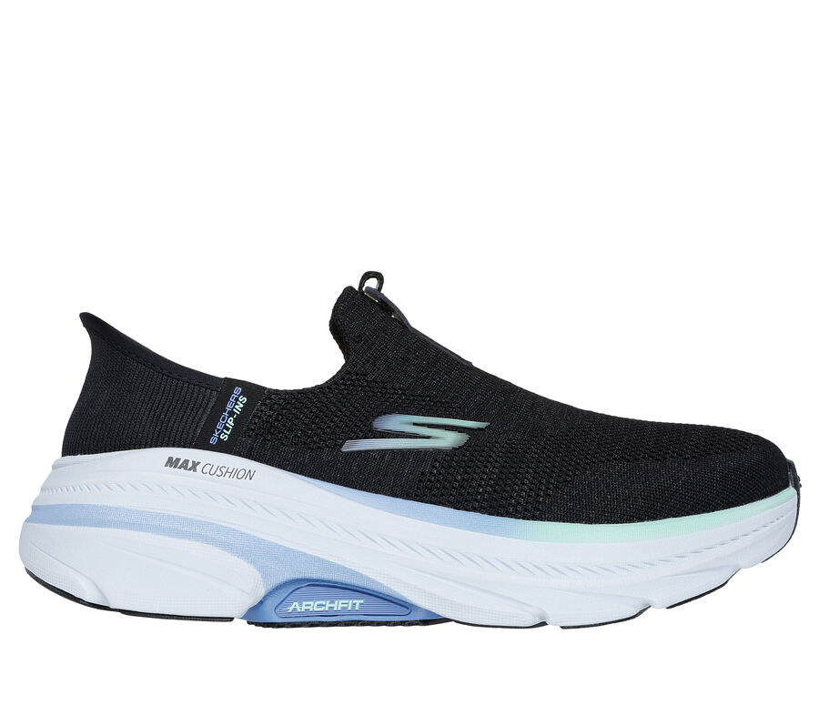 Skechers Slip-ins: Max Cushioning Arch Fit 2.0 - Cambridge, BLACK / BLUE, largeimage number 0