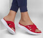 GO WALK Flex Sandal - Sparkles, RED, large image number 1