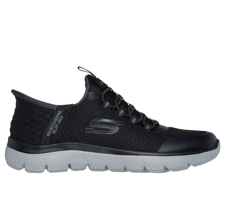 Skechers Slip-ins: Summits - High Range, BLACK / CHARCOAL, largeimage number 0