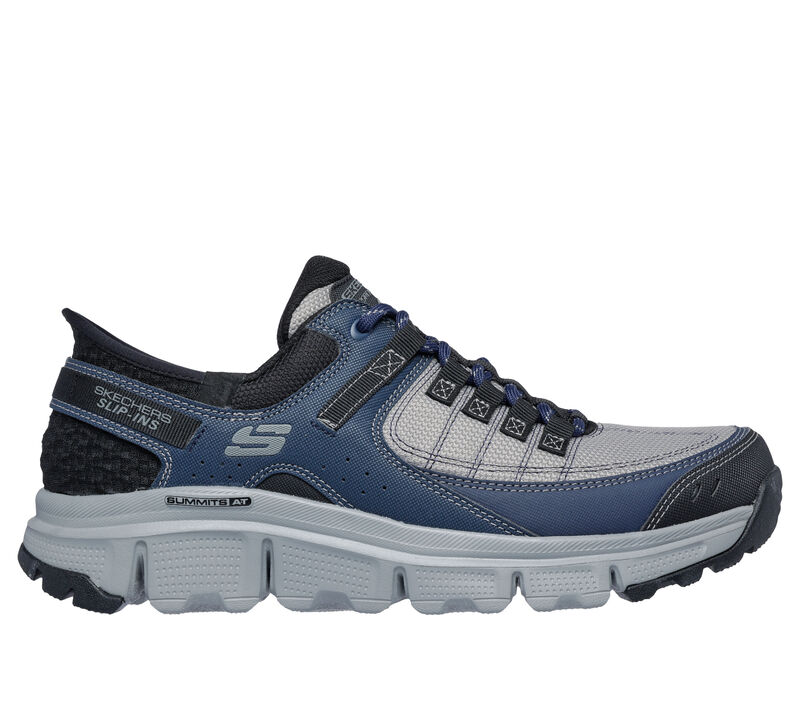 Skechers Slip-ins: Summits AT, GRAY / NAVY, largeimage number 0