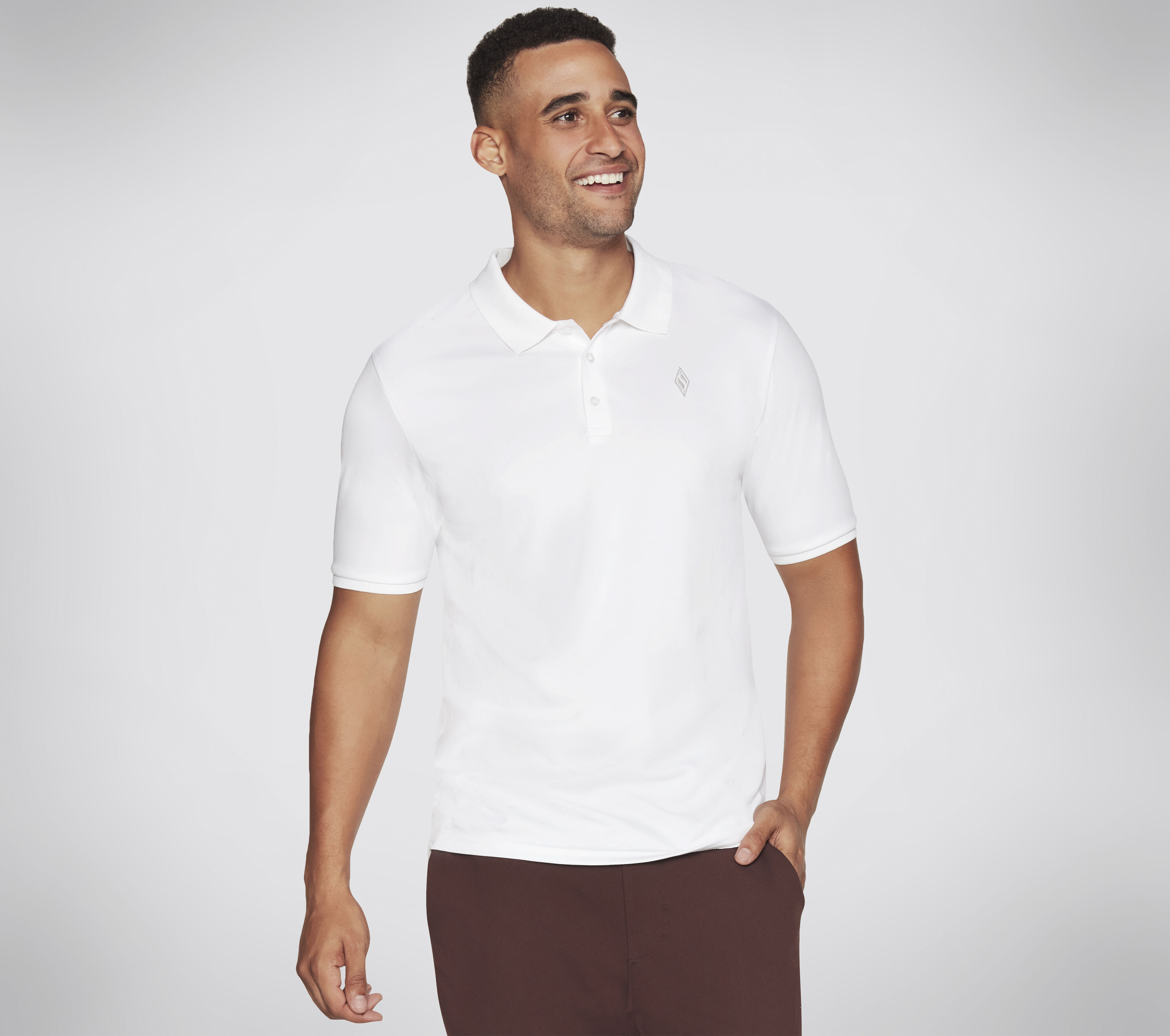 Skechers polo hot sale shirt gold