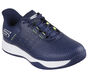 Skechers Slip-ins Relaxed Fit: Viper Court Reload, NAVY / YELLOW, large image number 4