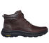 Skechers Slip-ins Relaxed Fit: Pollard - Waylon, RED / BROWN, swatch