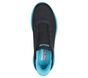 Skechers Slip-ins: BOBS Sport Squad Chaos, BLACK / TURQUOISE, large image number 1