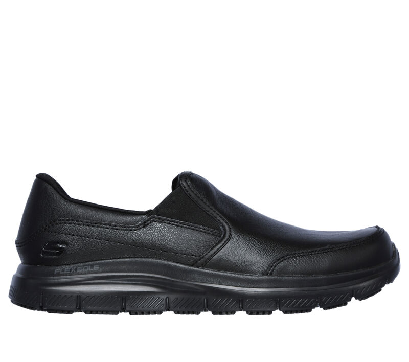 SKECHERS Men's Machine-Washable Memory Foam Stretch Fit Shoes ~ Gray
