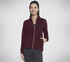 The Hoodless Hoodie GO WALK Everywhere Jacket, BURGUNDY / PINK, swatch