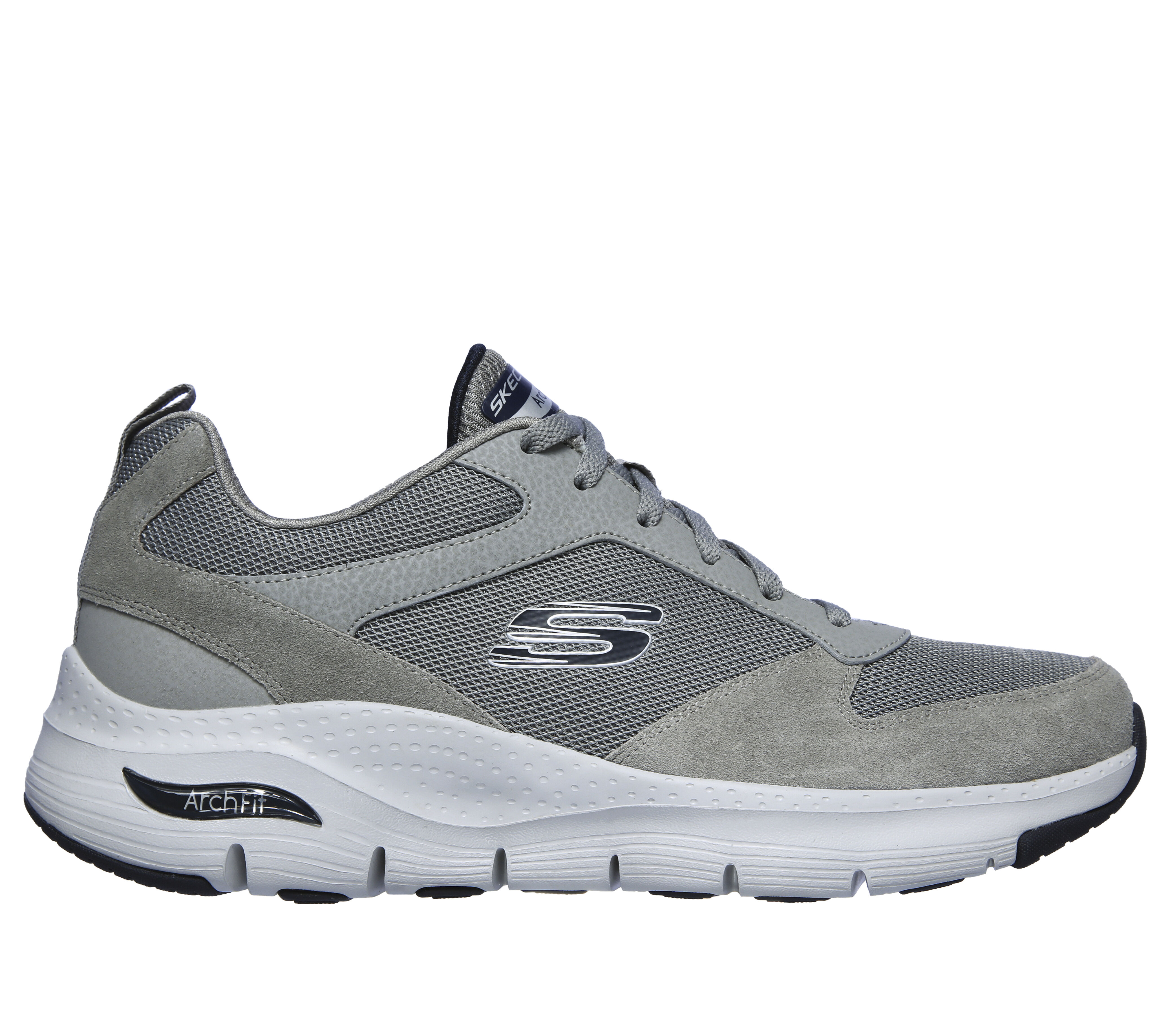 skechers men's arch fit trainers