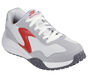 Skechers Court Frenzy, GRAY / RED, large image number 4