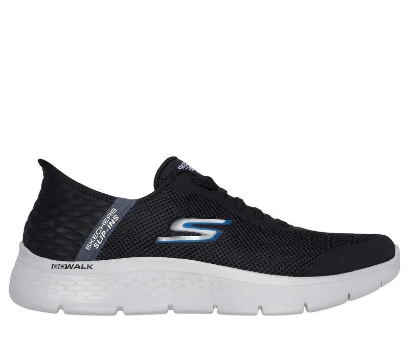 Skechers Slip-ins: GO WALK Flex - Hands Up, BLACK / GRAY, largeimage number 0