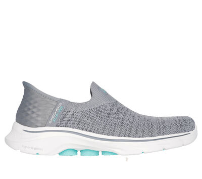 Skechers Women's 124348 GOwalk Air 2.0 Quick Breeze Gray/Lavender Athl –  That Shoe Store and More