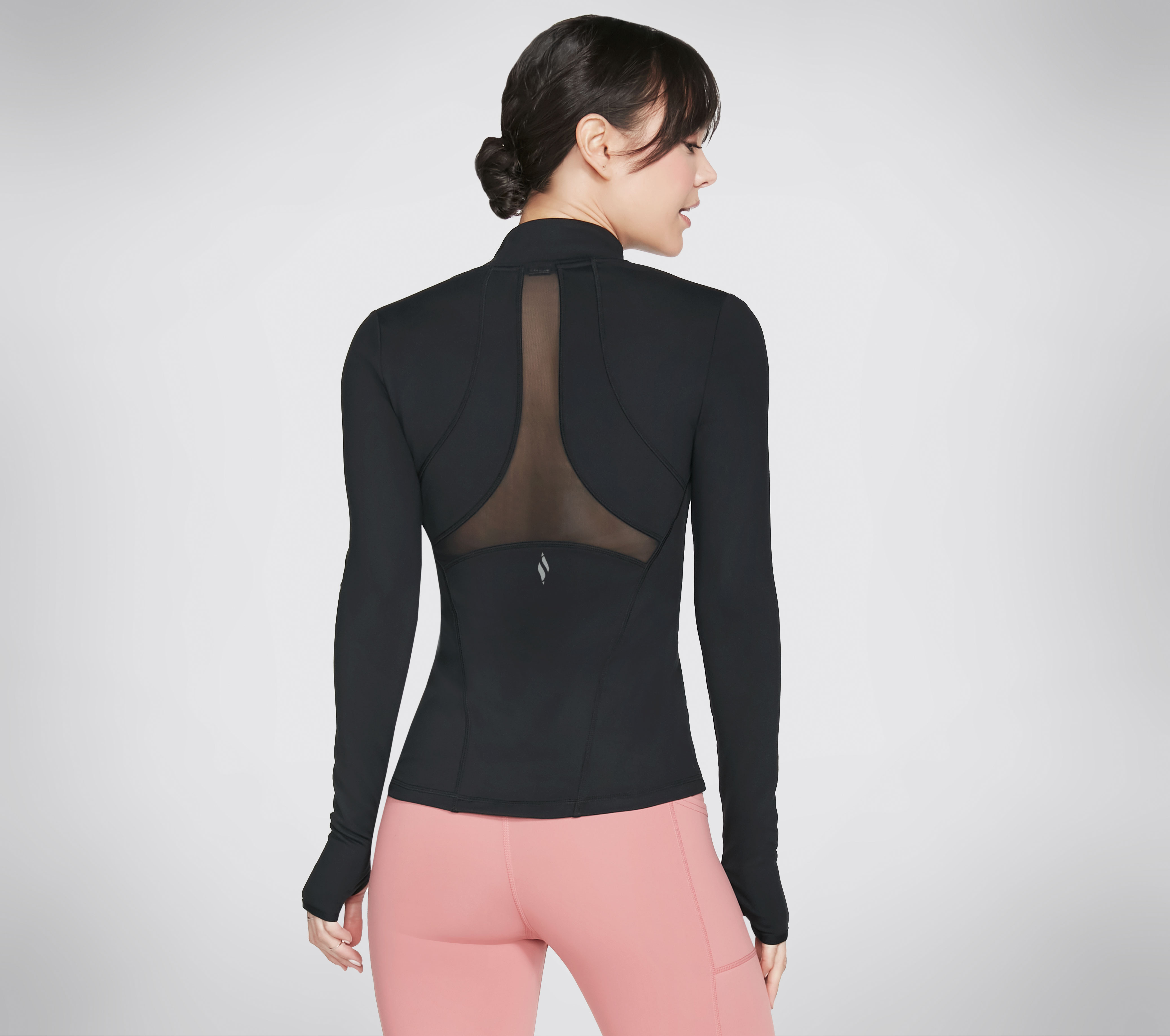 Skechers NEW Womens Goshield Approach Full Zip Fashion Jacket Black Small  $84