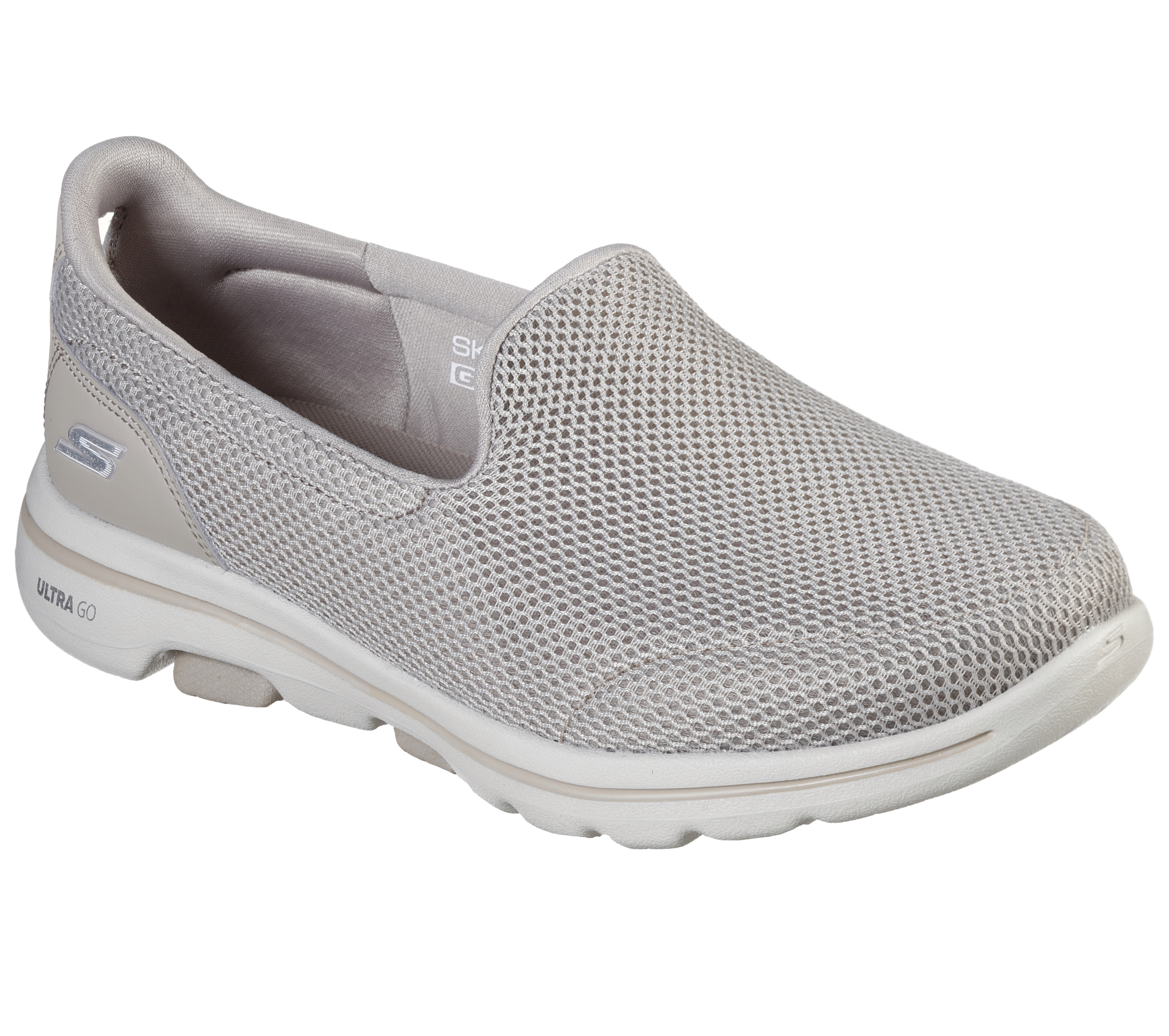 skechers taupe on the go sail pumps