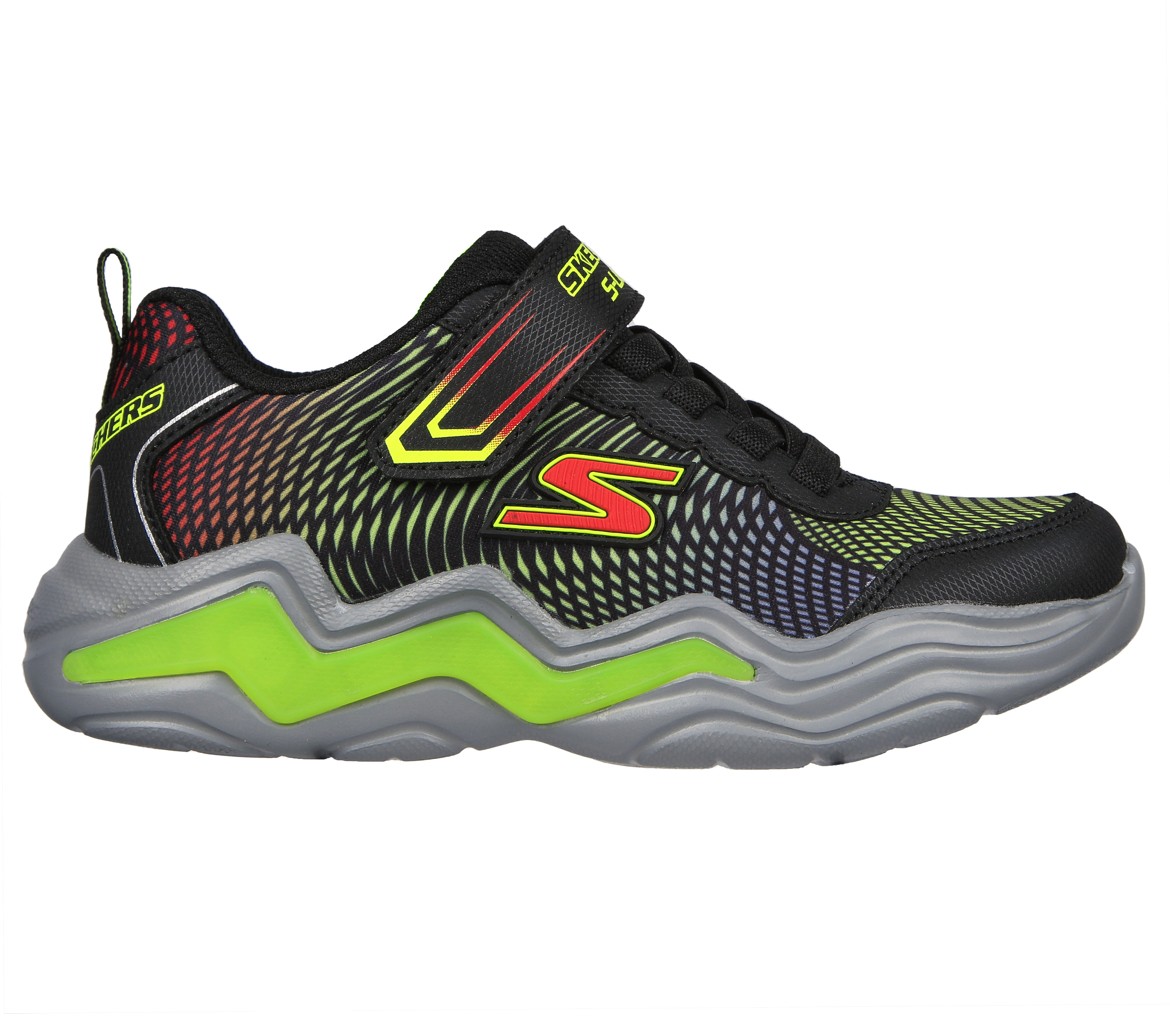 skechers erupters ii light-up boys' sneakers