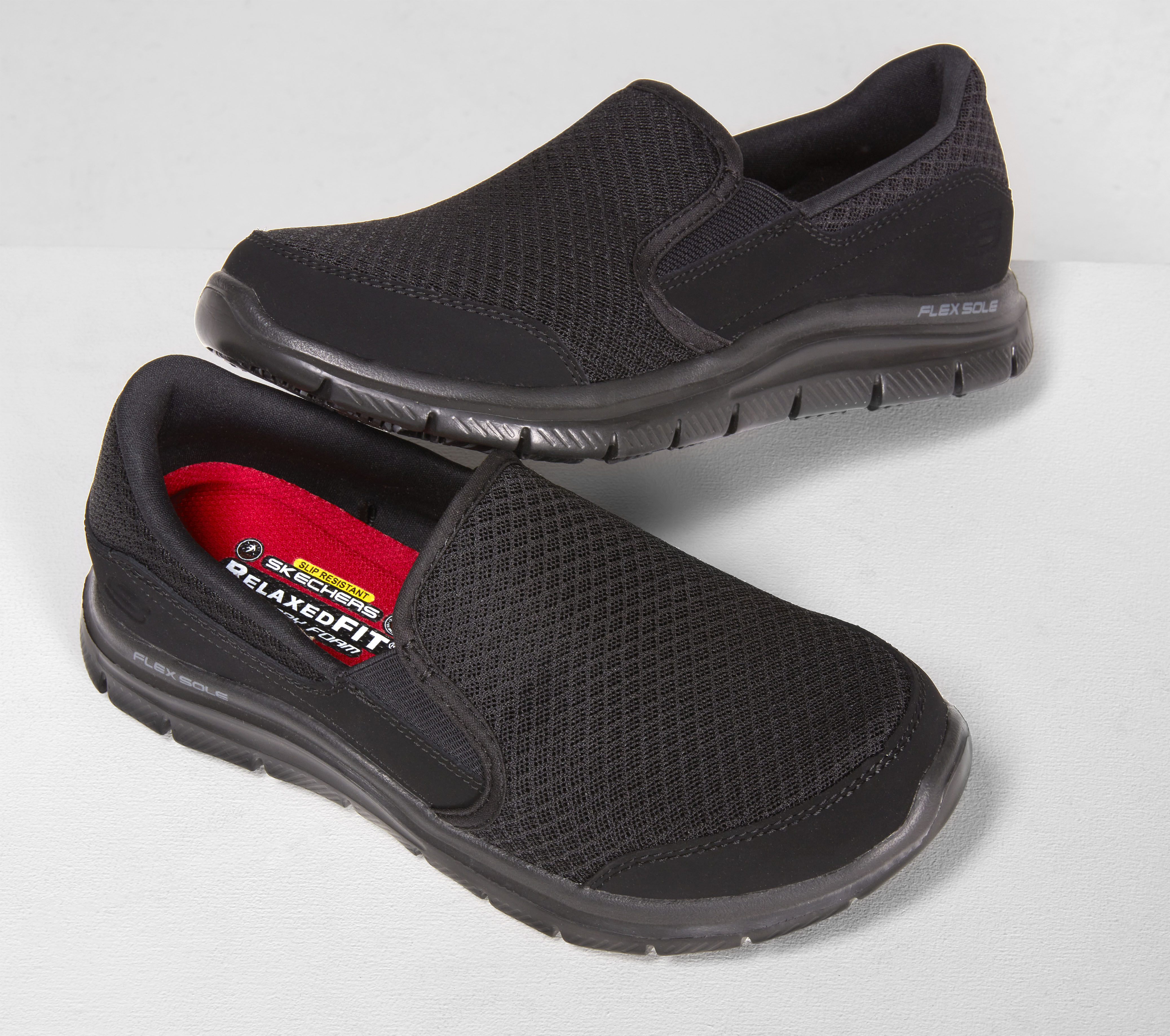 skechers work relaxed fit cozard ladies shoes