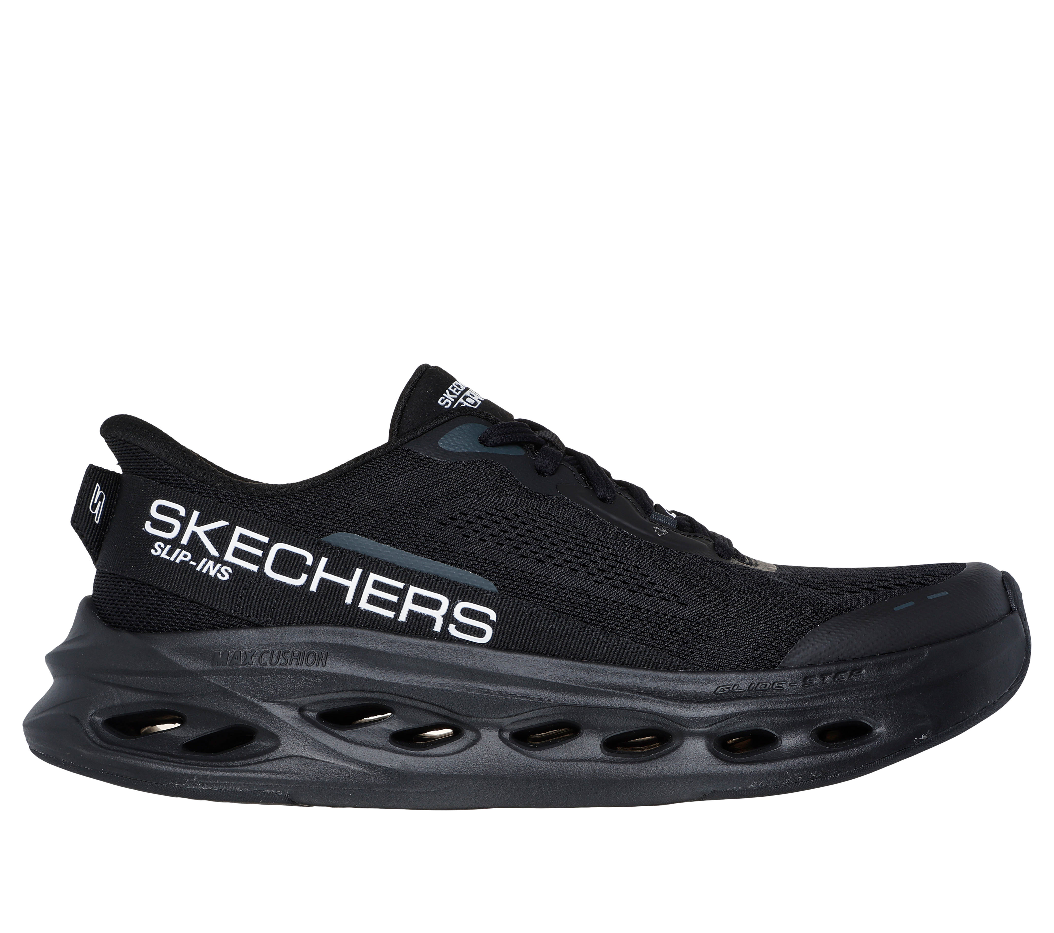 Skechers Slip ins Max Cushioning Glide Step Advert SKECHERS