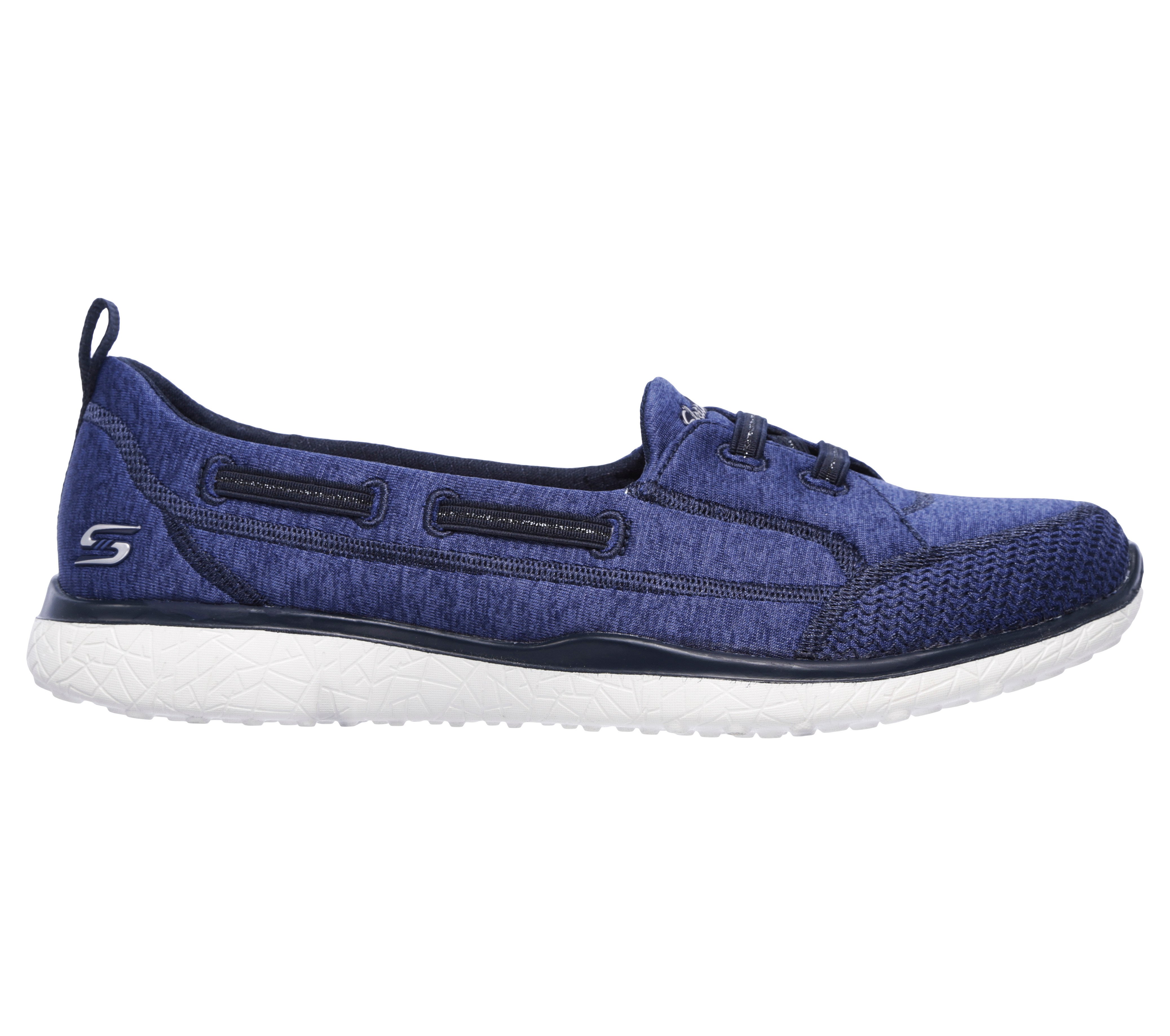 skechers microburst bungee slip on