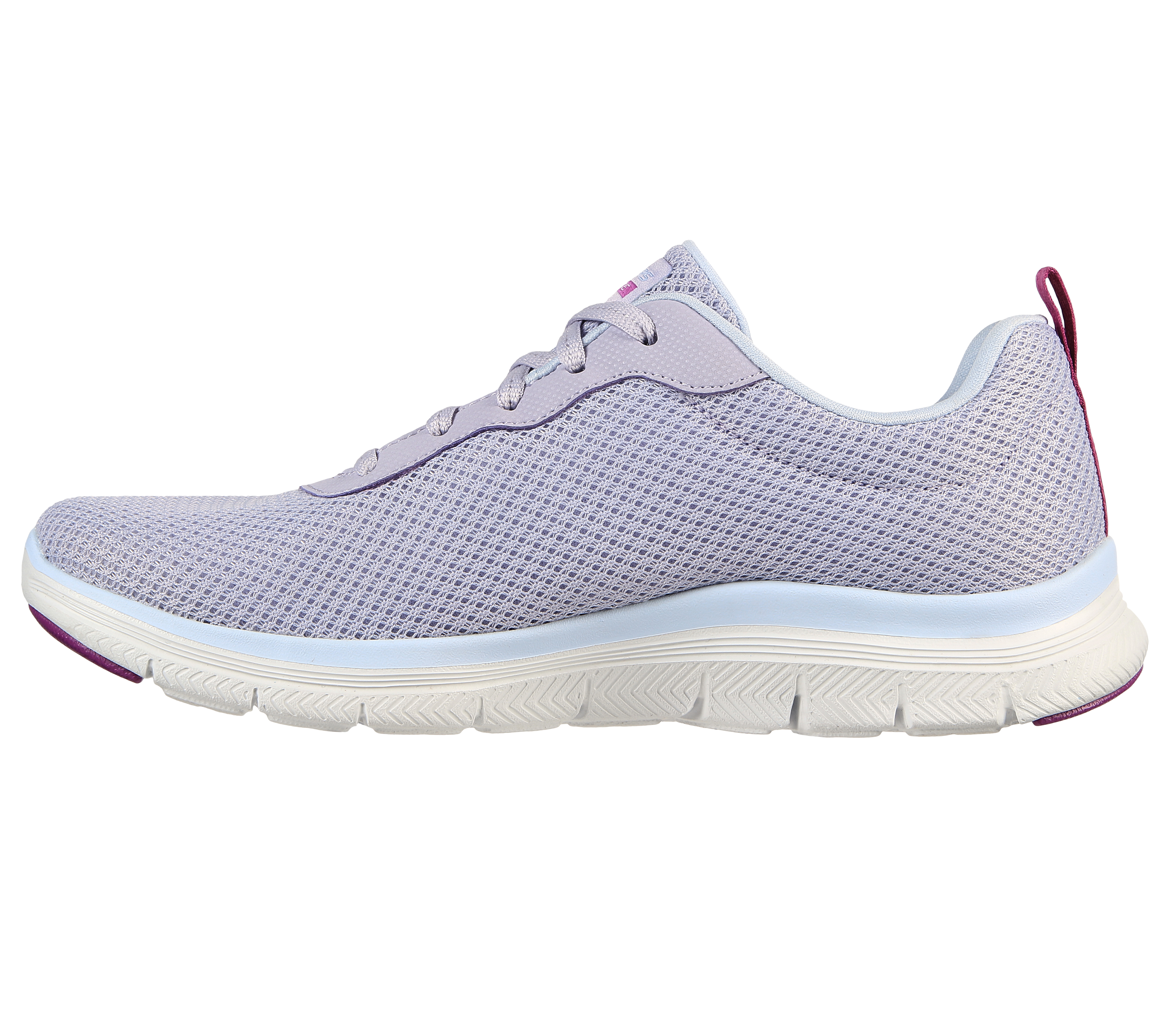 Skechers Flex Appeal 4.0 WTRG White Rose gold Womens trainers 149303