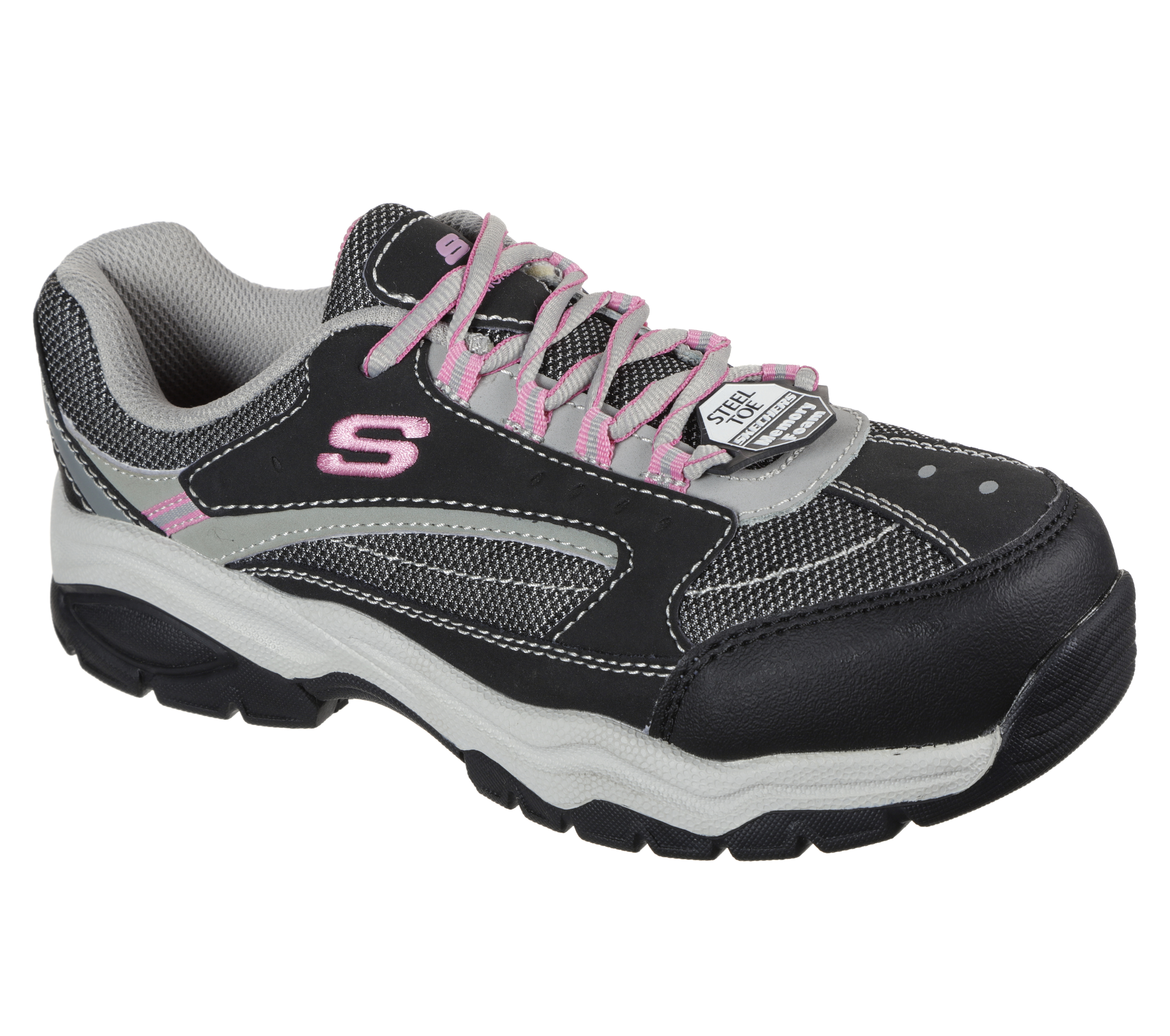 women skechers steel toe shoes