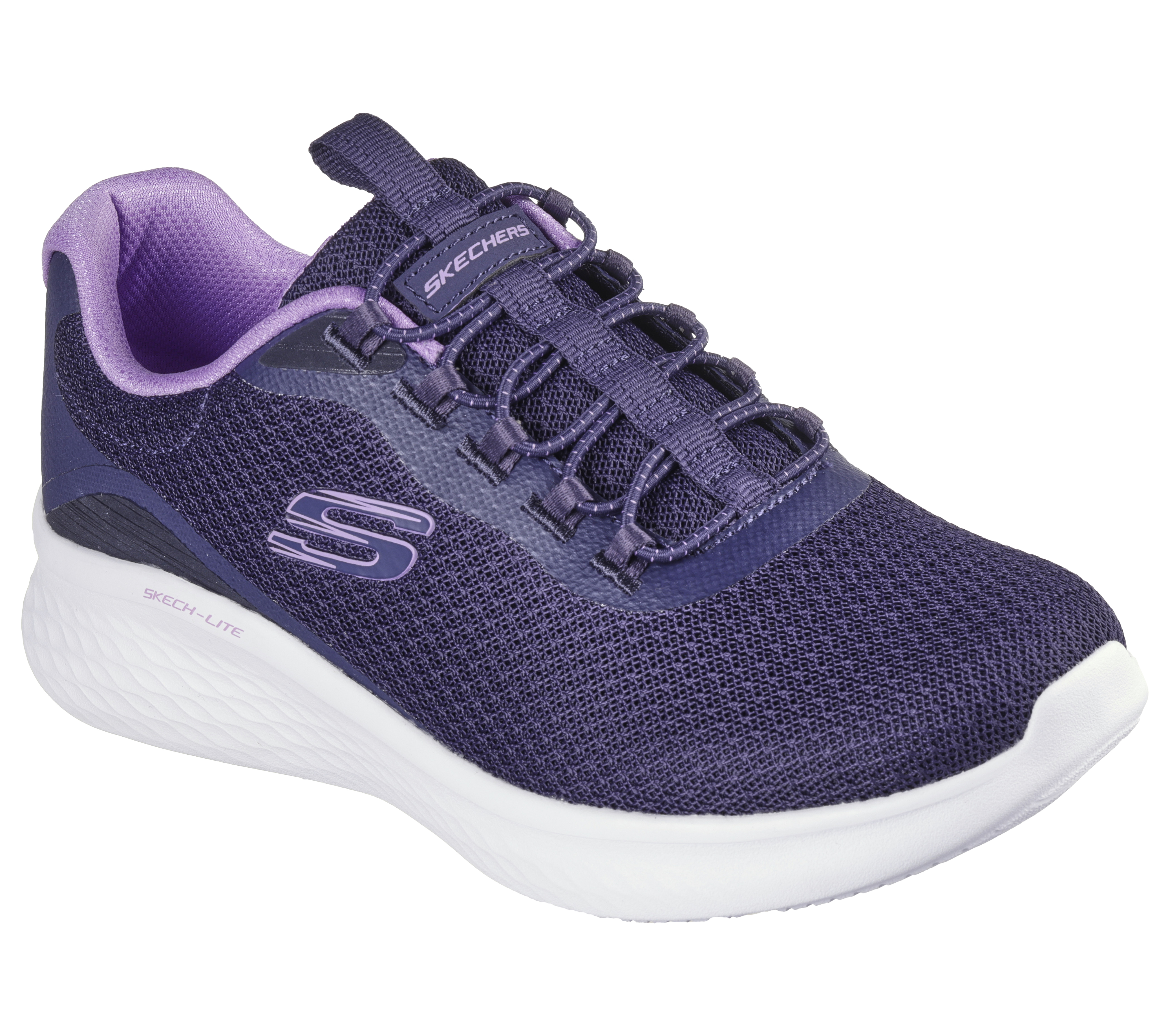 Skechers go walk lite mens sales purple