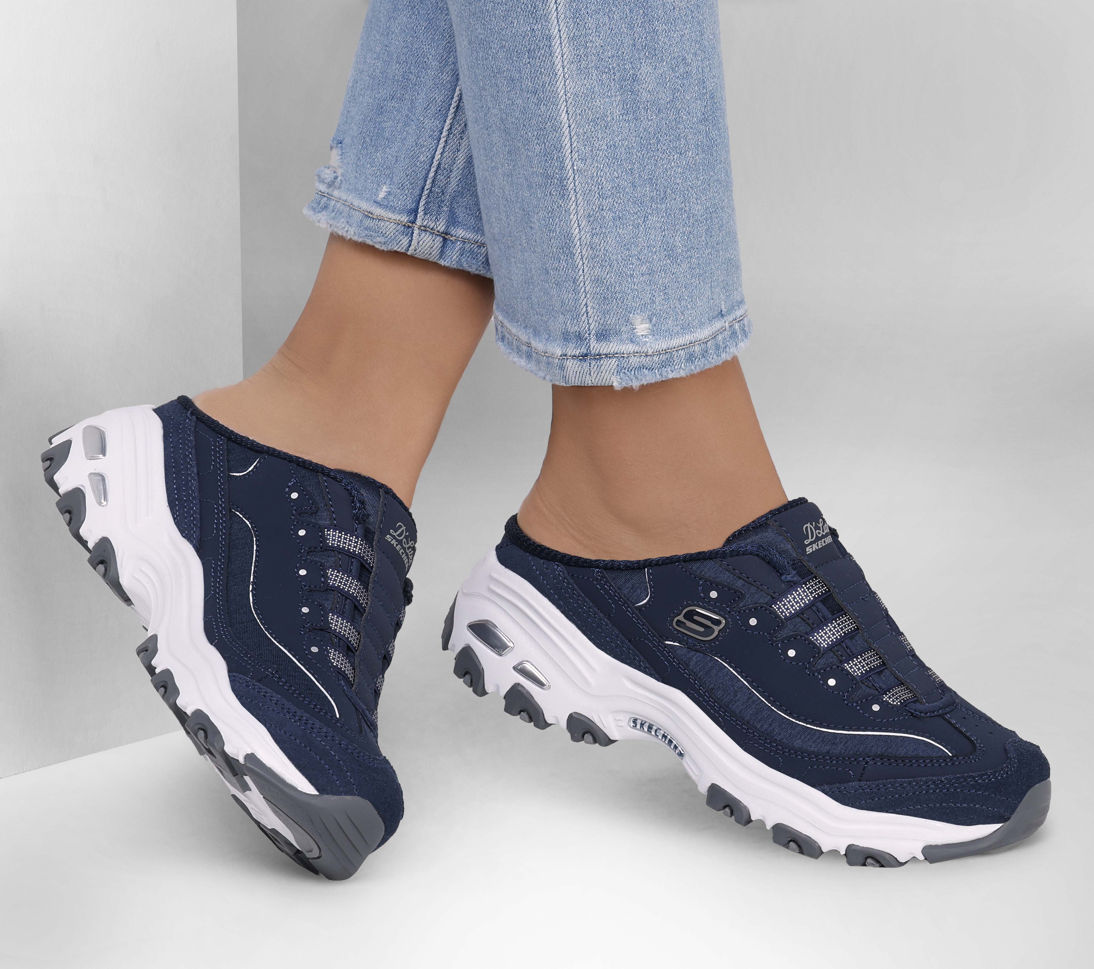 Skechers Curacao - Skechers D'Lites 4.0 - Cool Steps Add some high