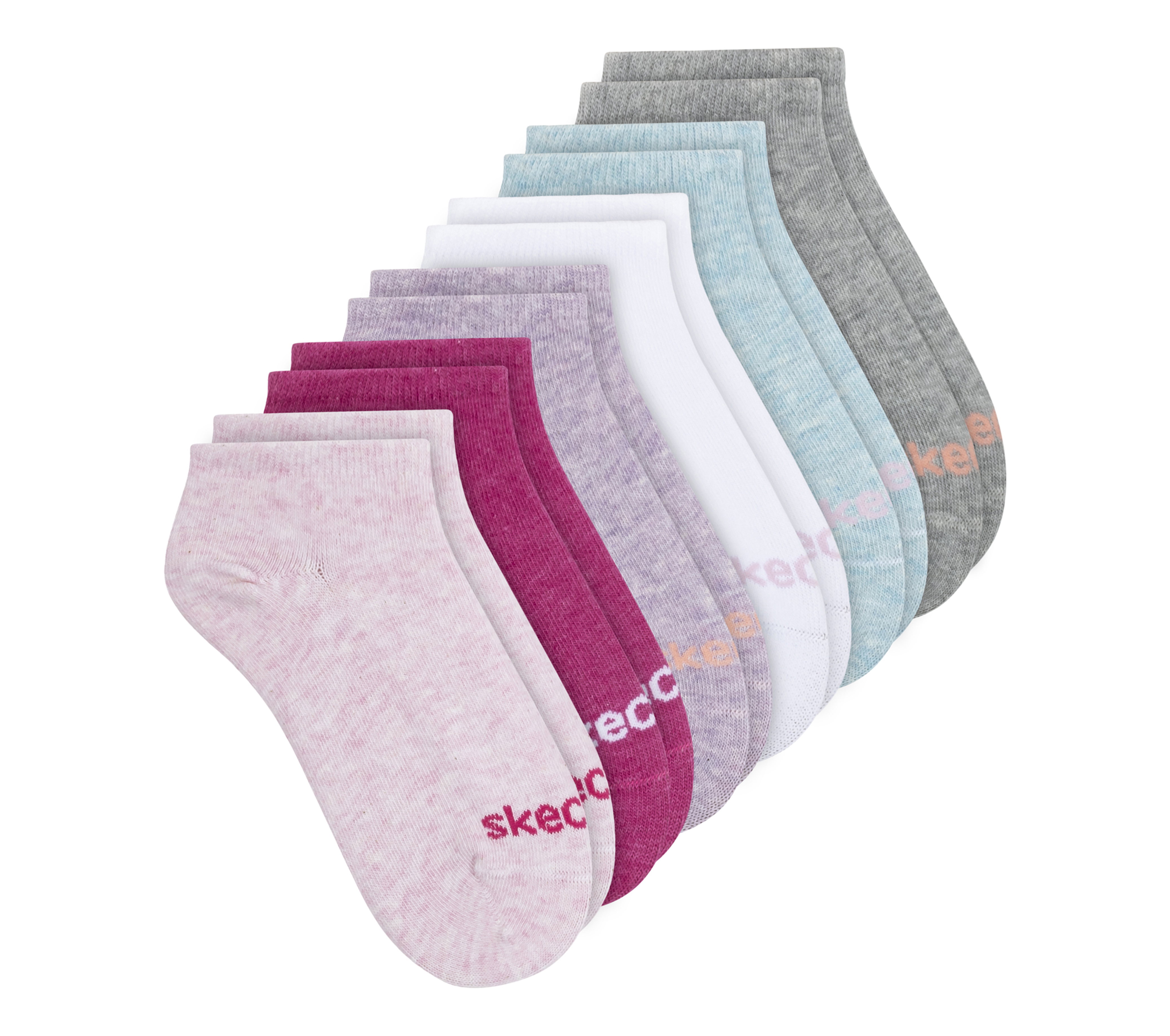 SKECHERS 6 Pack Socks | Show Cotton No
