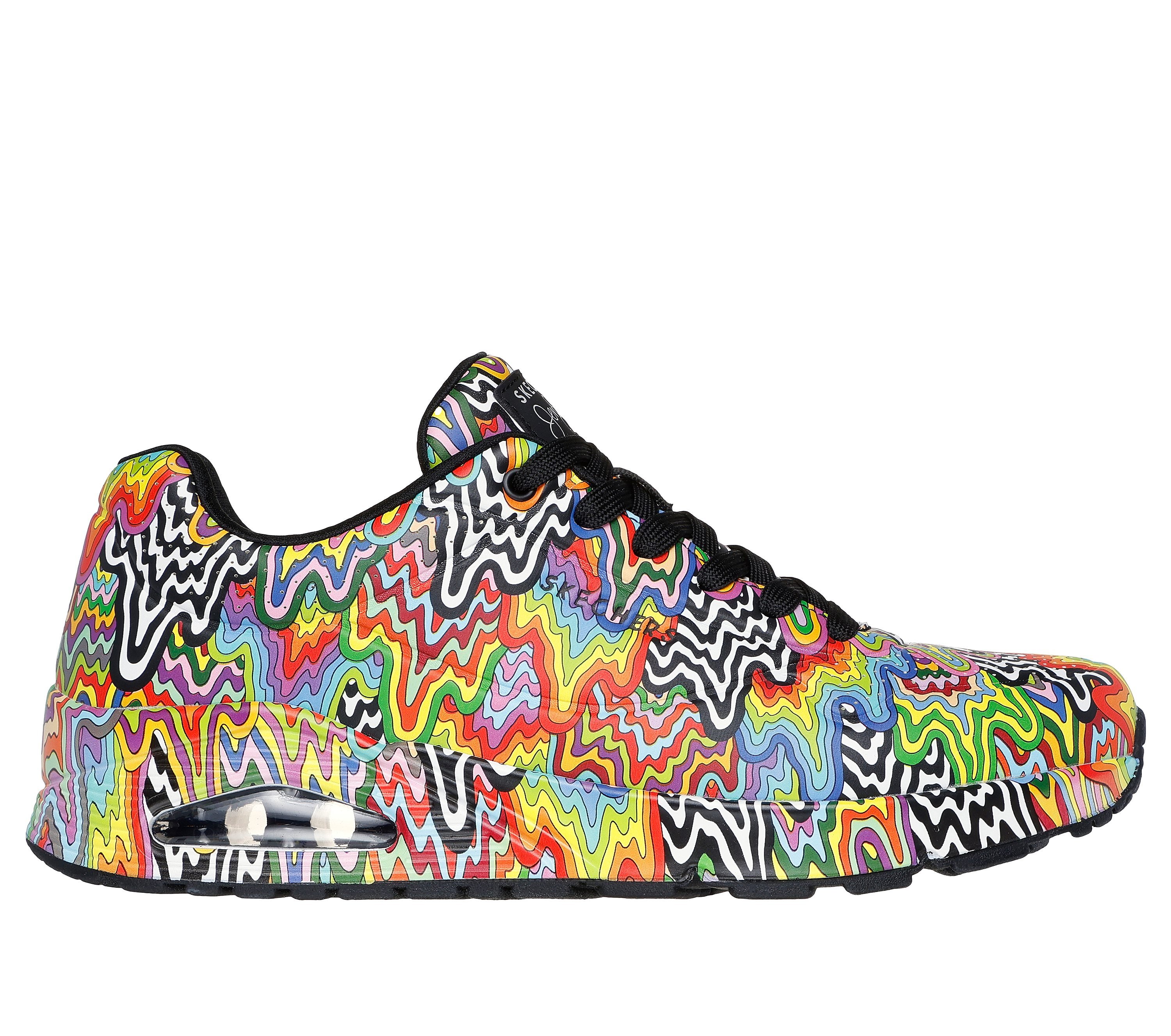 Jen Stark: Uno - Stark Drip Print | SKECHERS