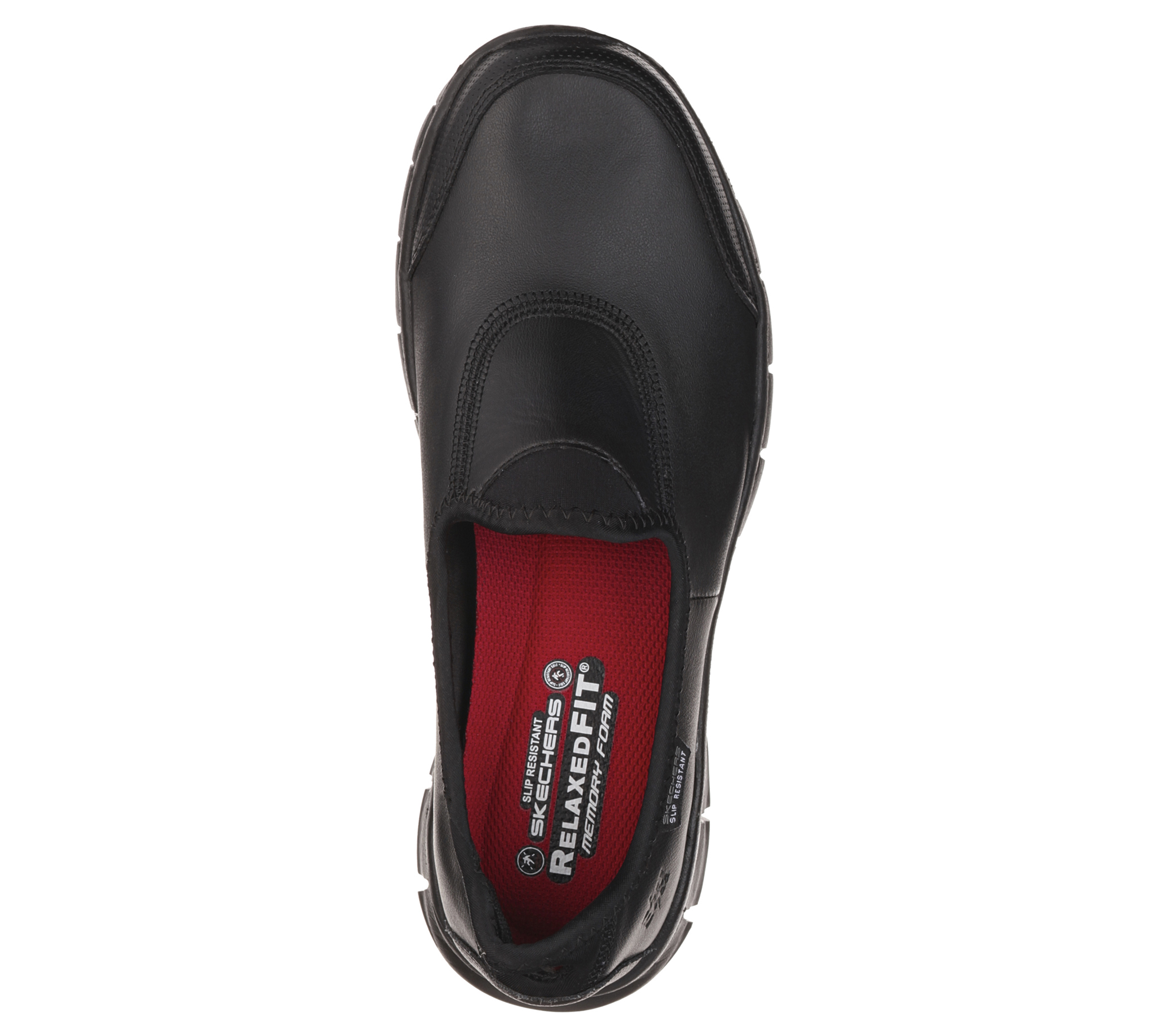 skechers memory foam slip resistant shoes