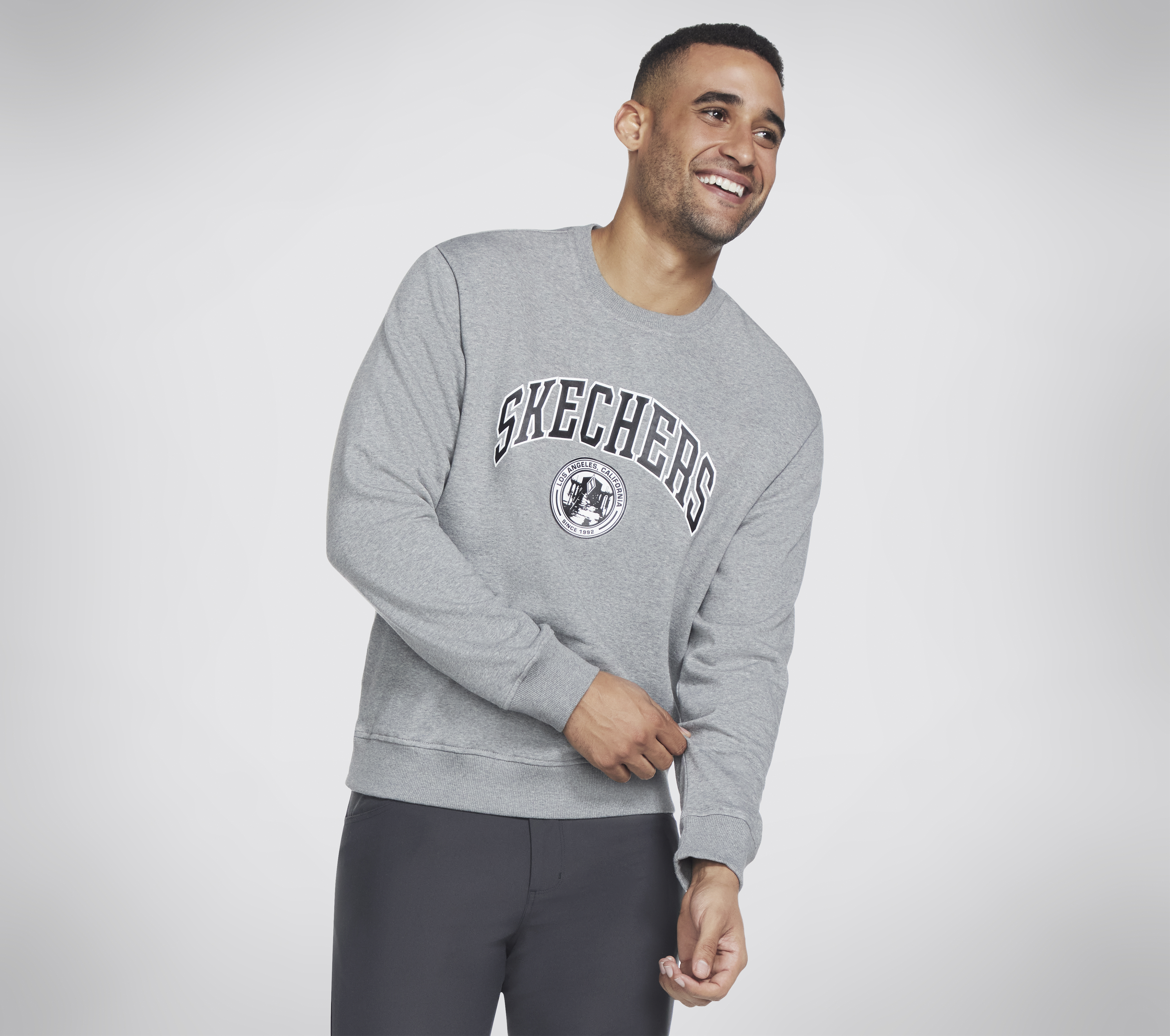 Skechers Skechers sweatshirt for men and women, casual sports tops