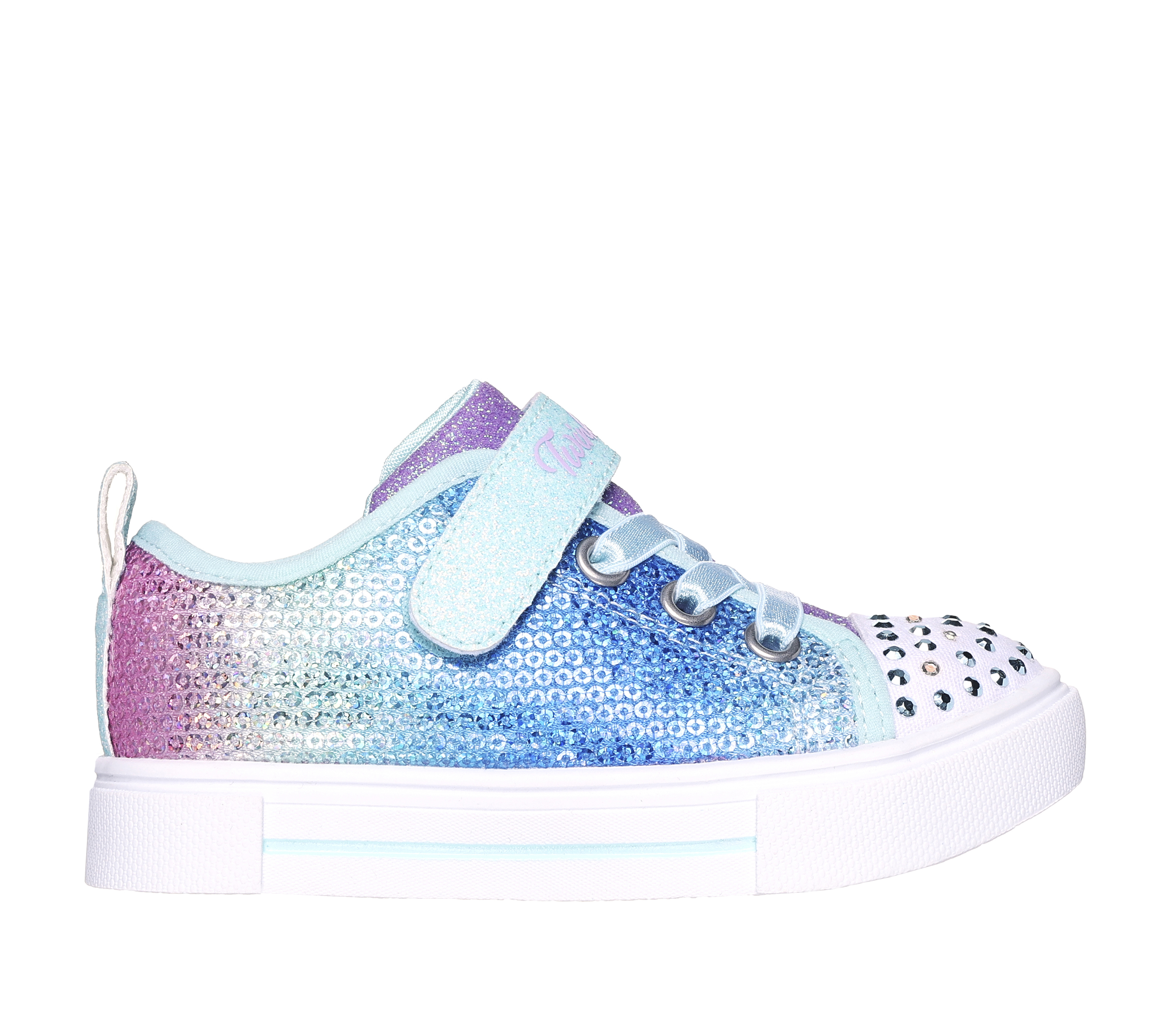 Skechers Unisex-Child Twinkle Sparks-Sequin Flash Sneaker