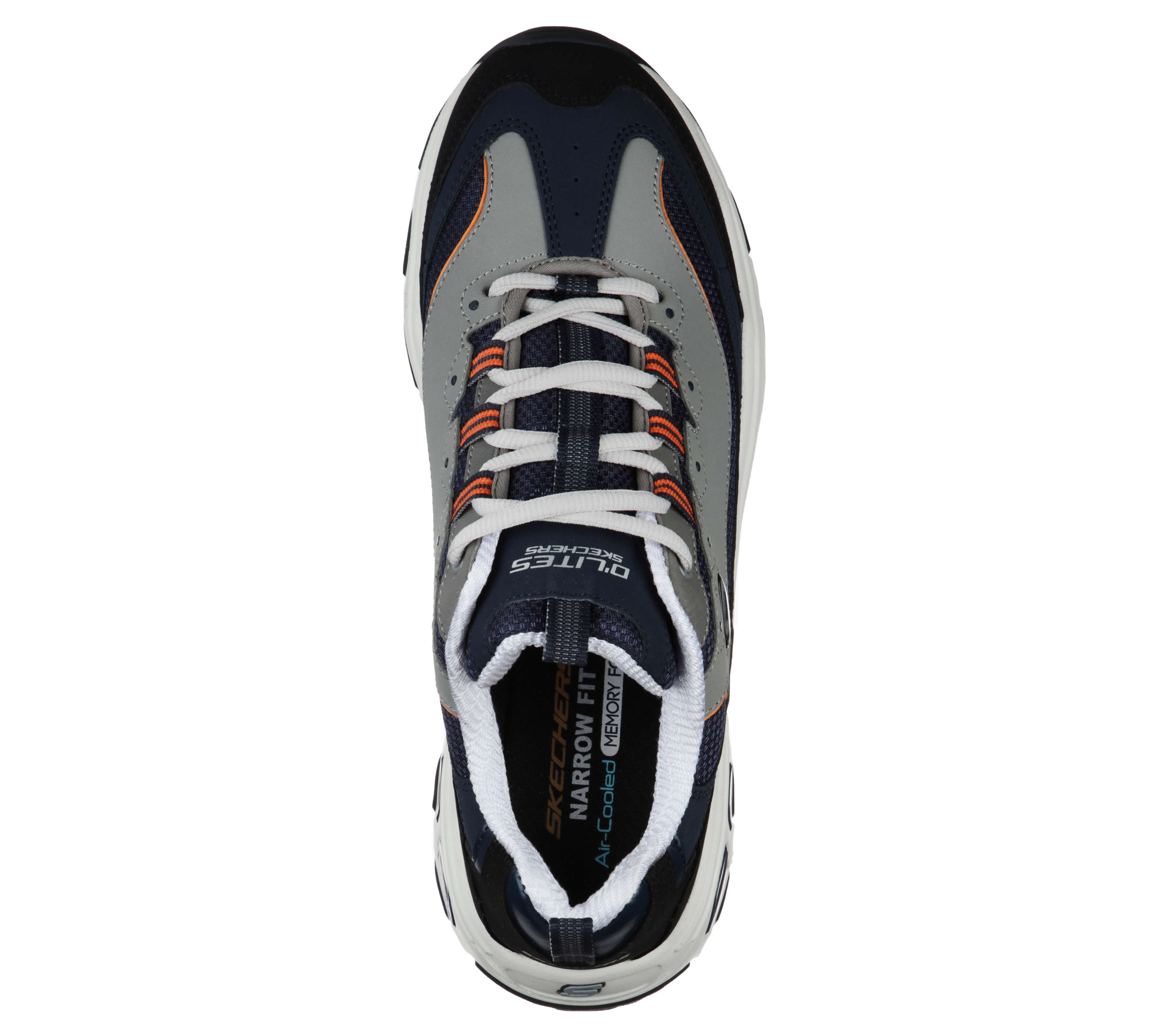 skechers d'lites 3 homme argent