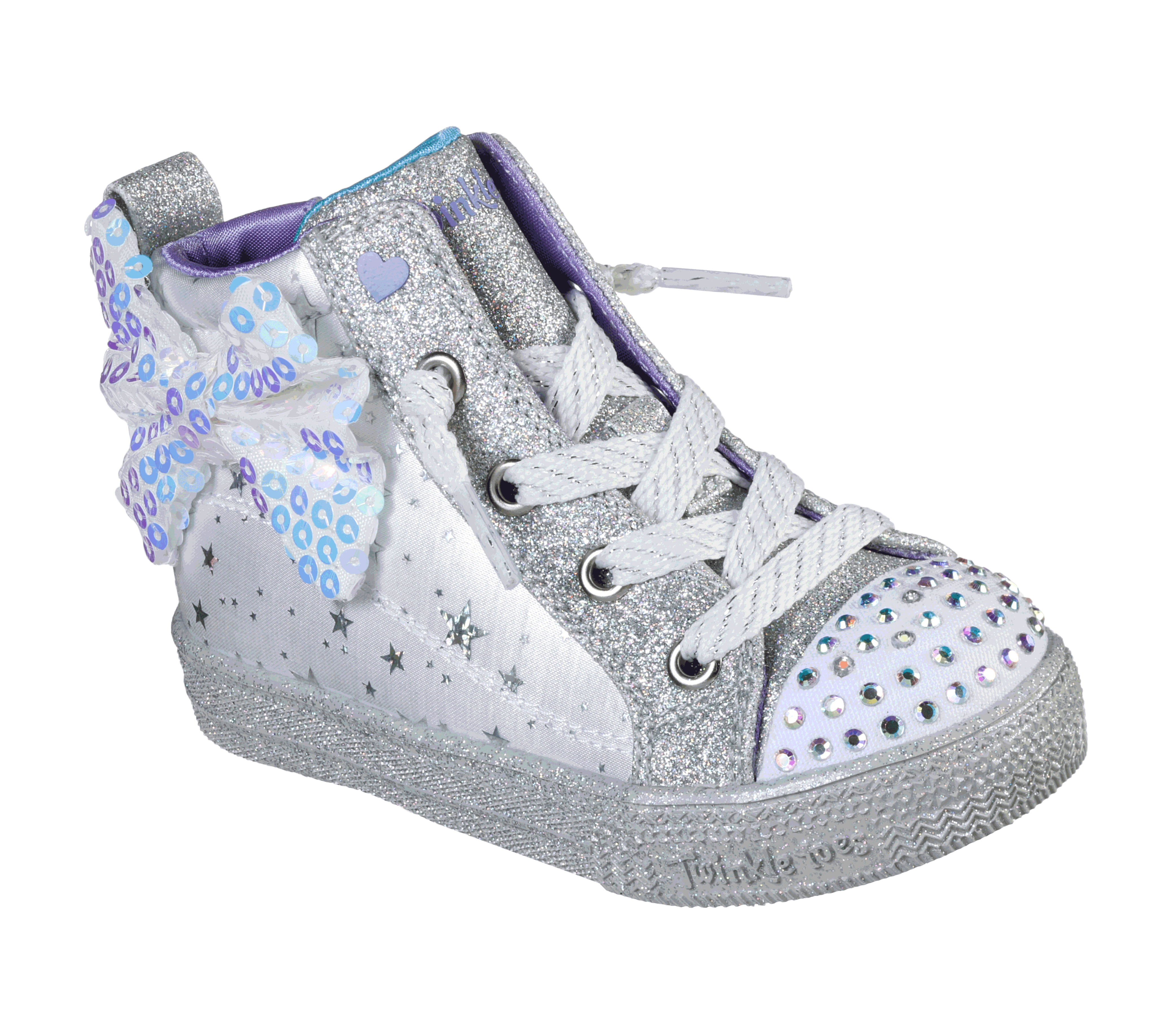 silver twinkle toes