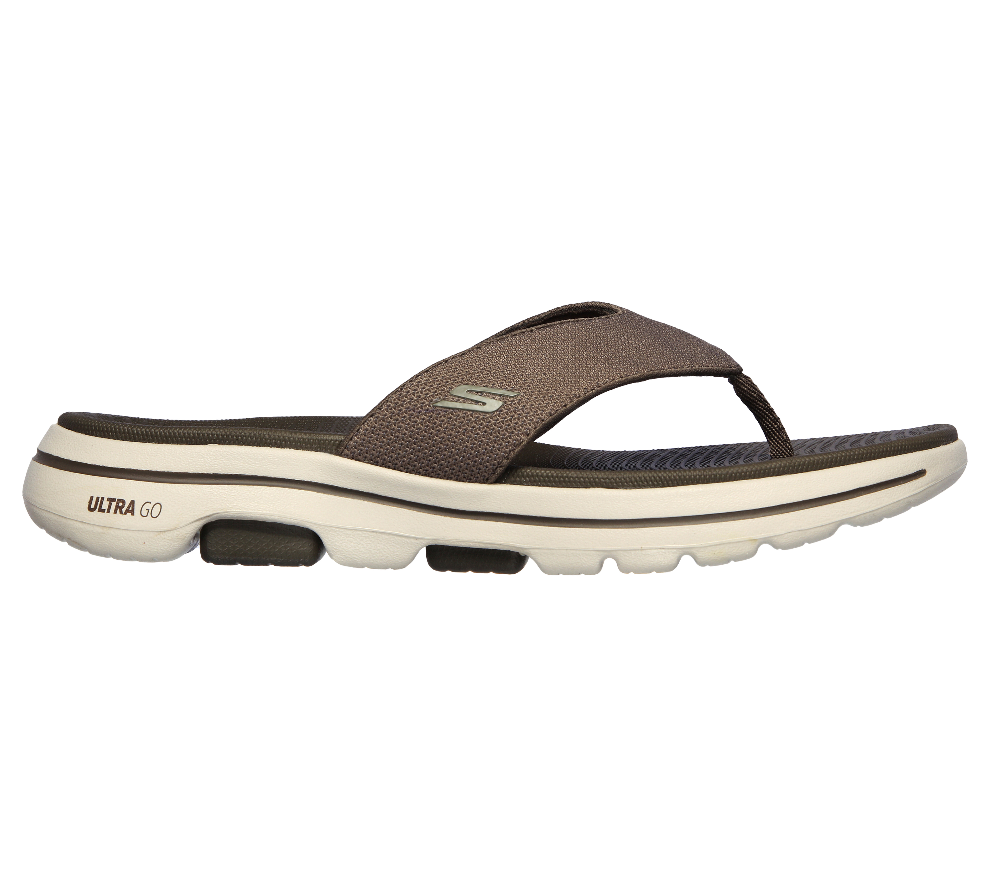 skechers performance men's go walk flip flop