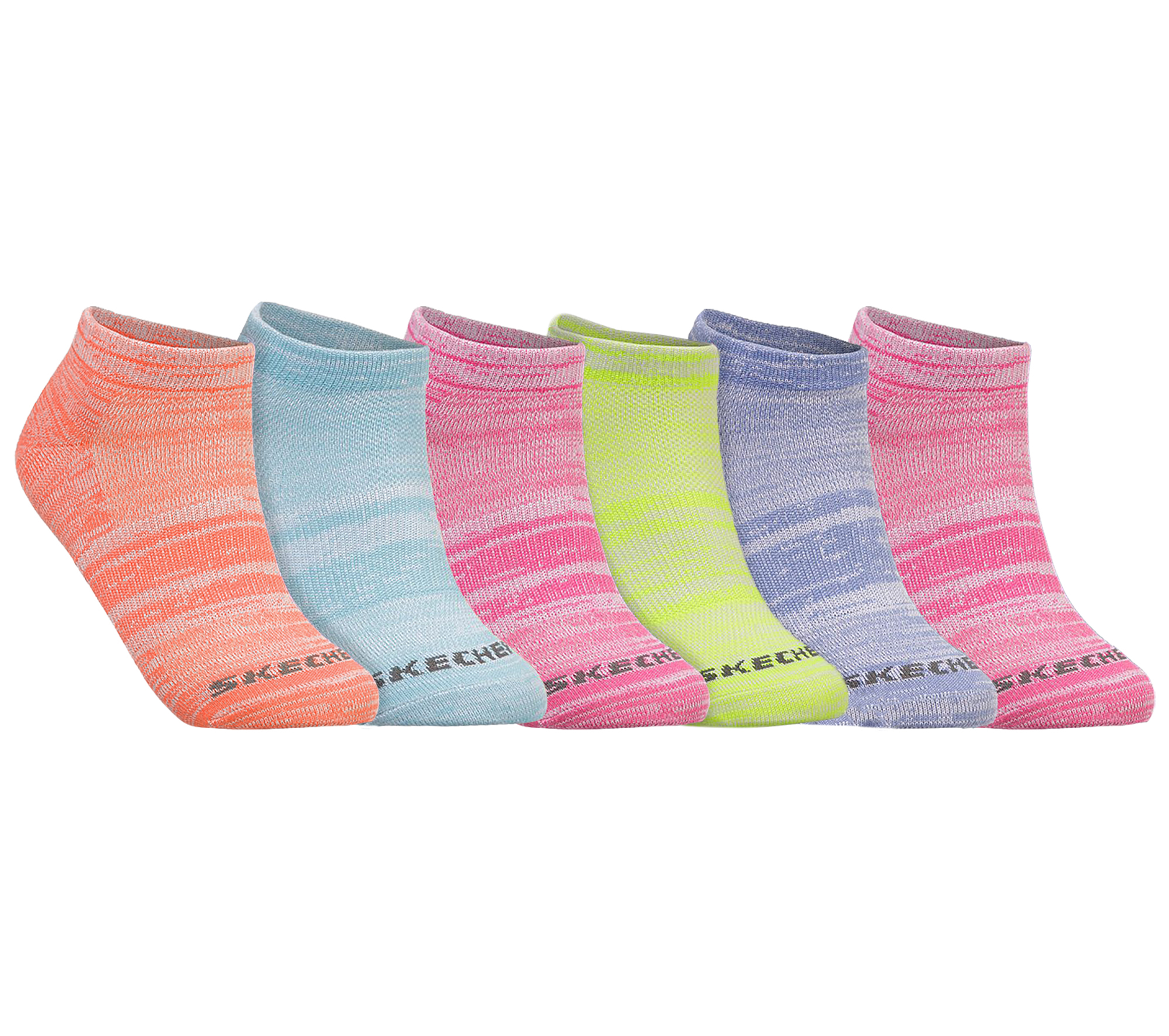 Socks Cut Stripe | 6 Low Pack Color SKECHERS