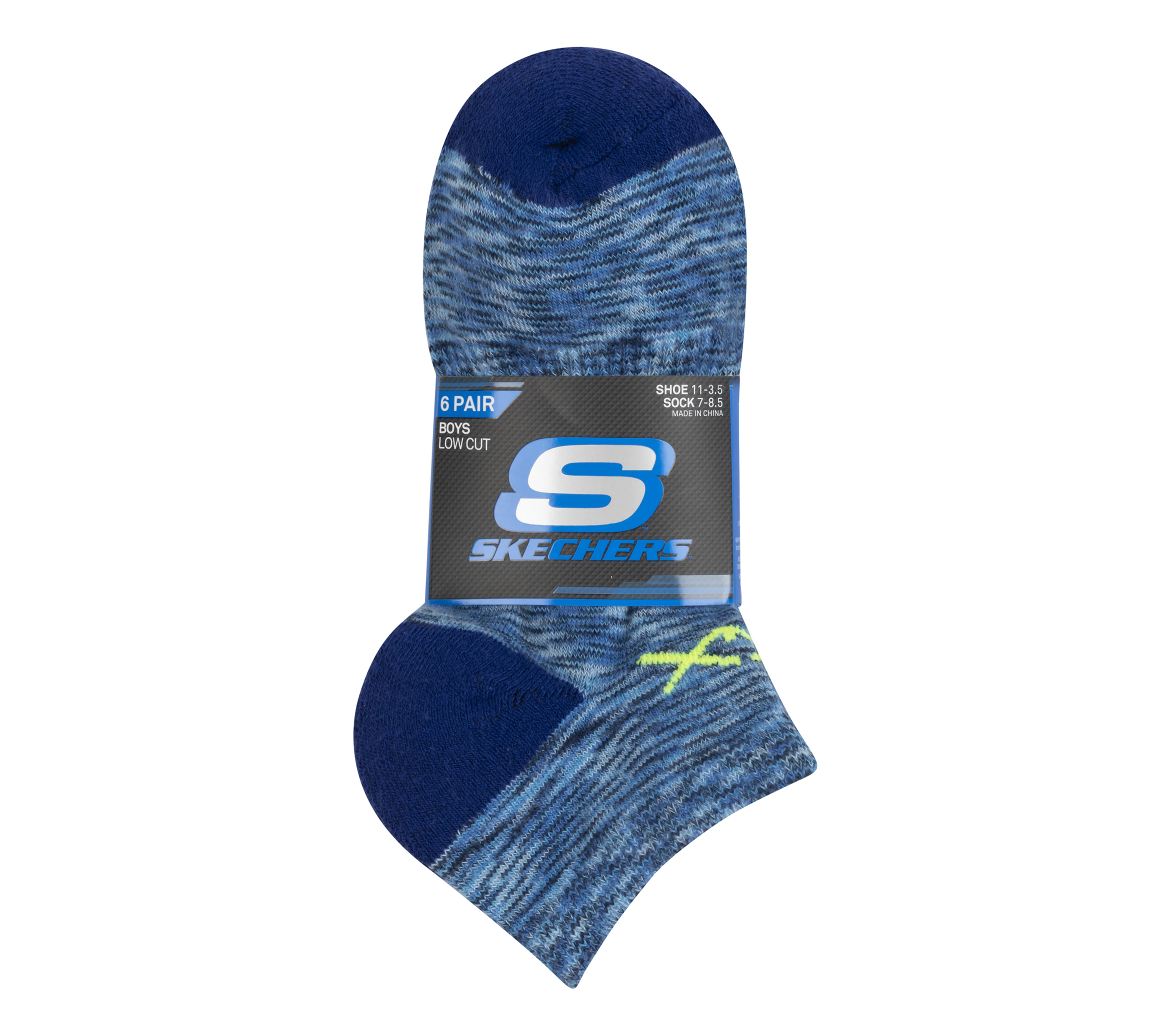 6 Pack | Socks SKECHERS Space Cut Low Dye